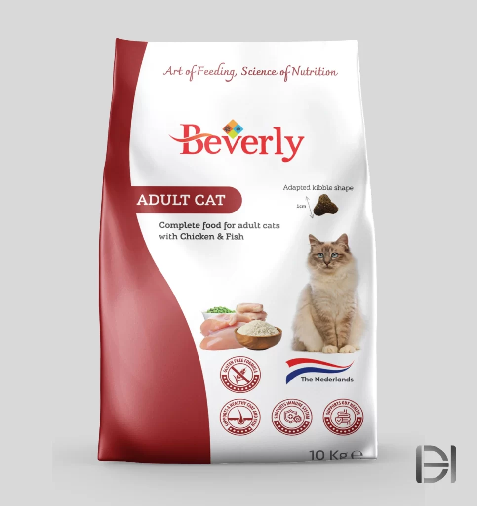 Pet food packaging pouch design