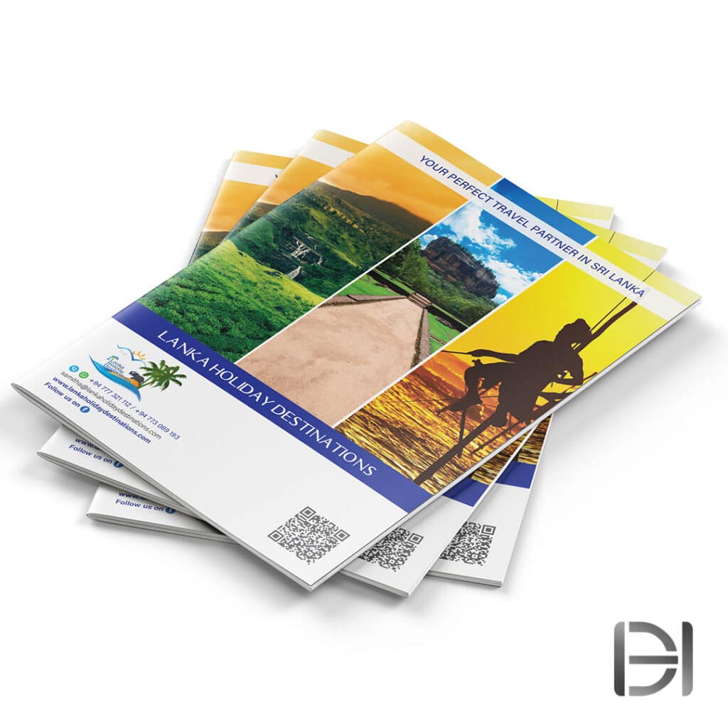 Travel brochure design