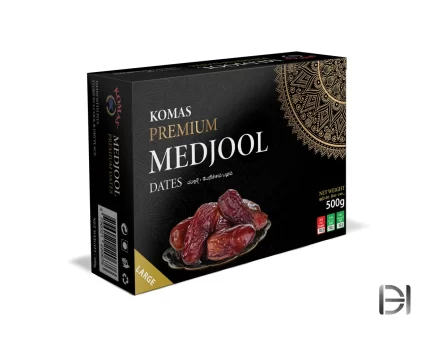 Premium dates packaging box design