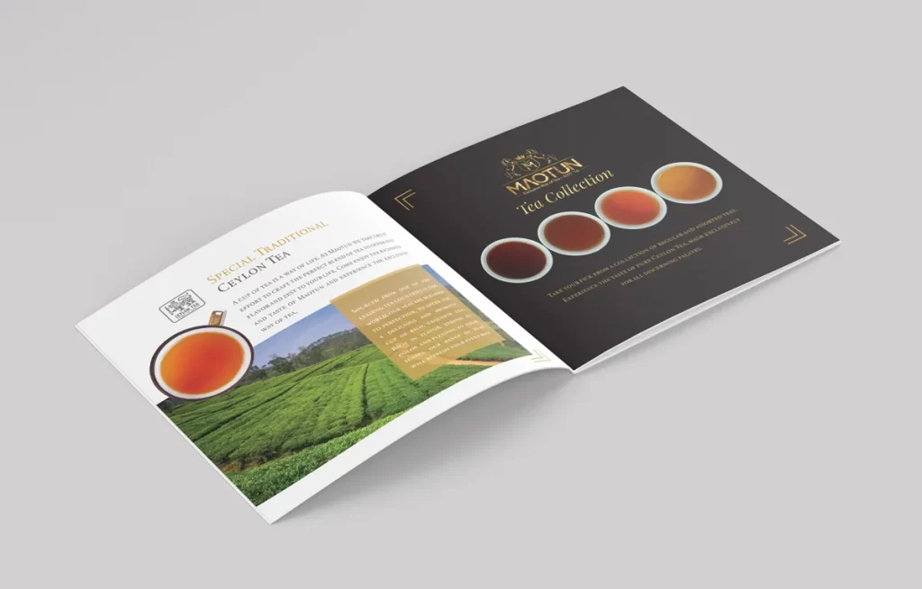 Product brochure design