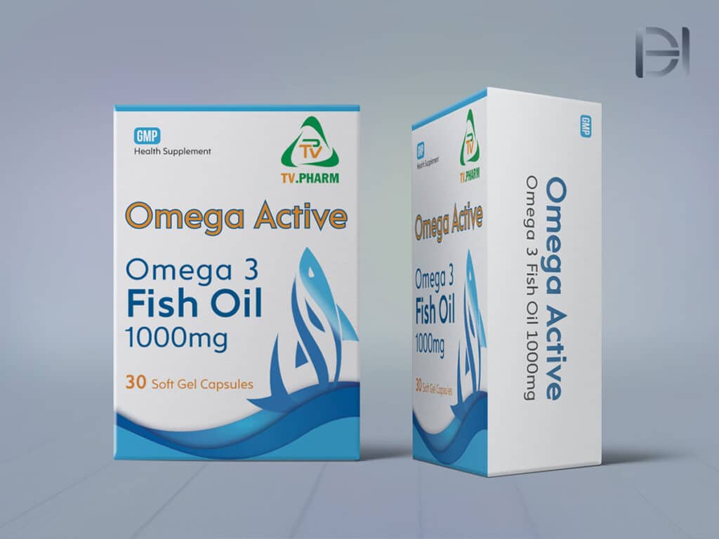 Supplement packaging box design