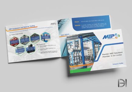 Engineering company profile design